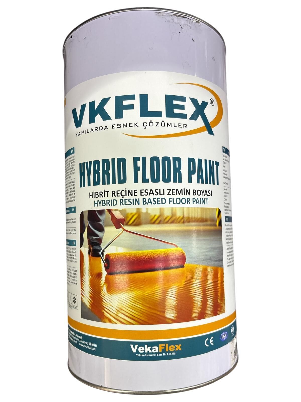 Ennalbur Vkflex Hybrid Floor Zemin Boyası 5 Kg Ral 3020