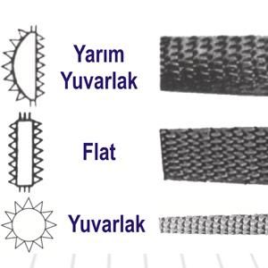 Three Files 10 '' Ağaç Törpüsü Yarım Yuvarlak