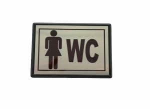Cemax Yönlendirme Büyük WC Bayan 13X8,5 cm