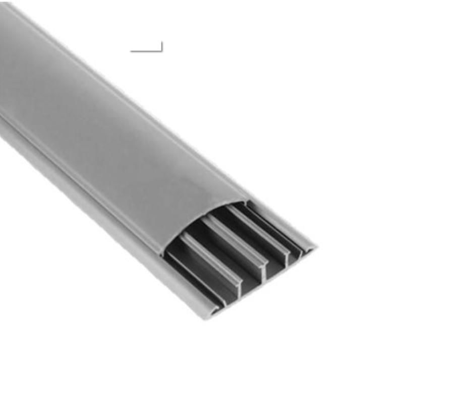 Balık Sırtı Kablo Kanalı 90X20 Gri 2 Metre