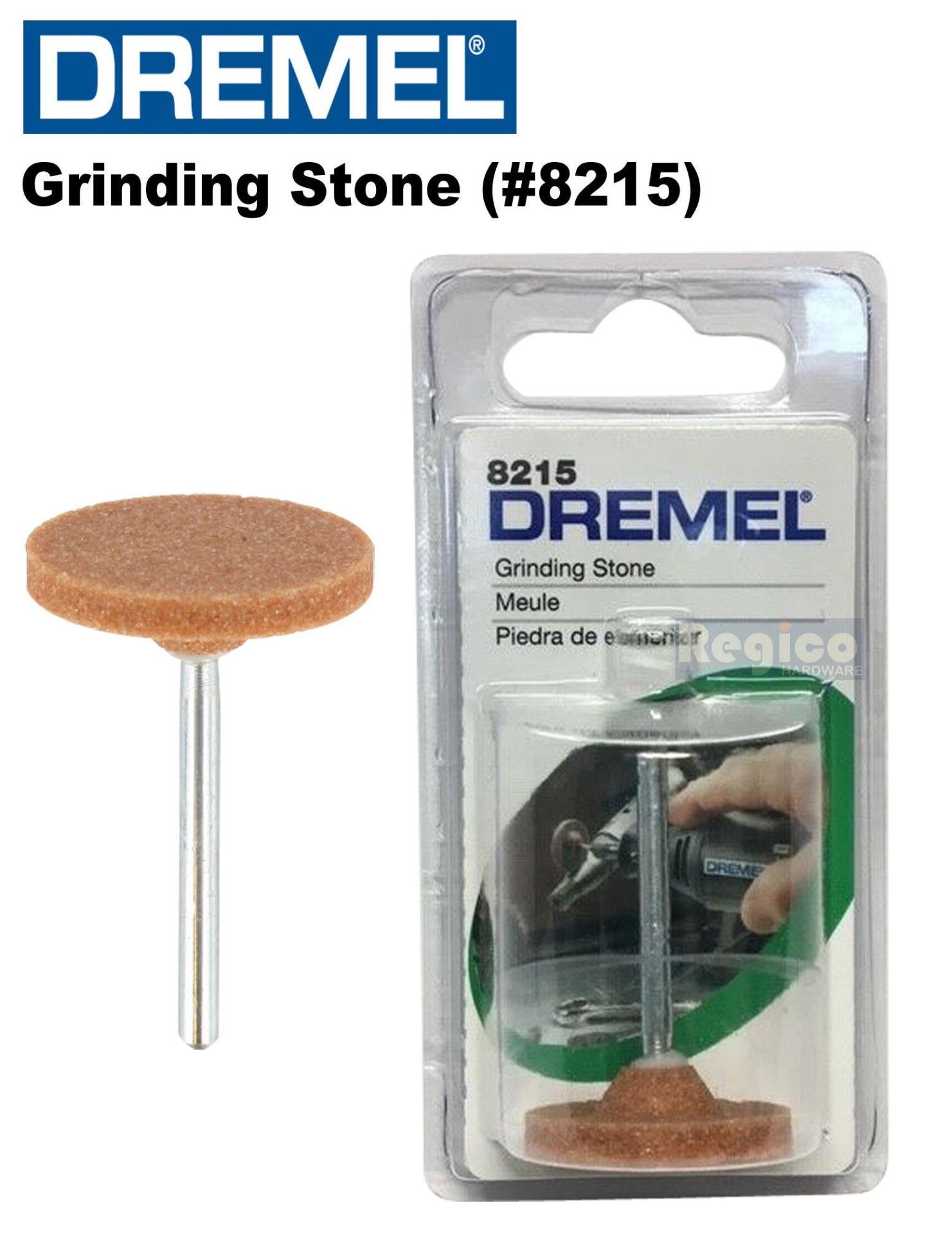 Dremel 8215 Alüminyum Oksit Taşlama Ucu 25,4 mm