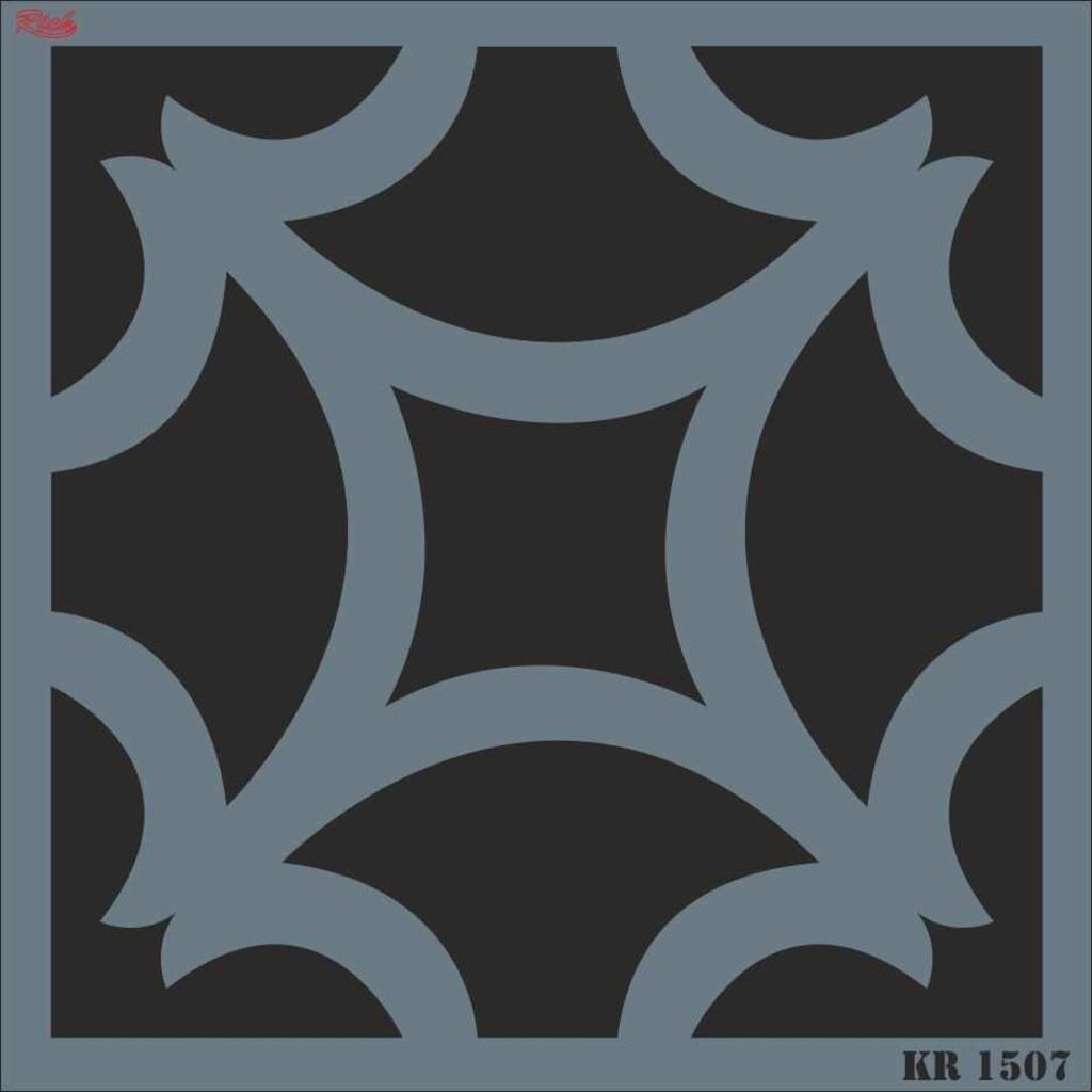Rich KR 1507 Fayans Stencil 30X30 cm