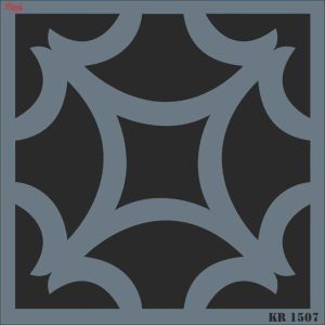 Rich KR 1507 Fayans Stencil 30X30 cm