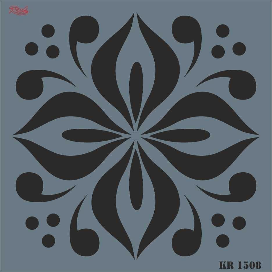 Rich KR 1508 Fayans Stencil 30X30 cm