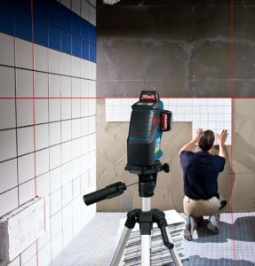 Bosch GLL 3-80 P Lazer Terazi+BS 250 Tripot