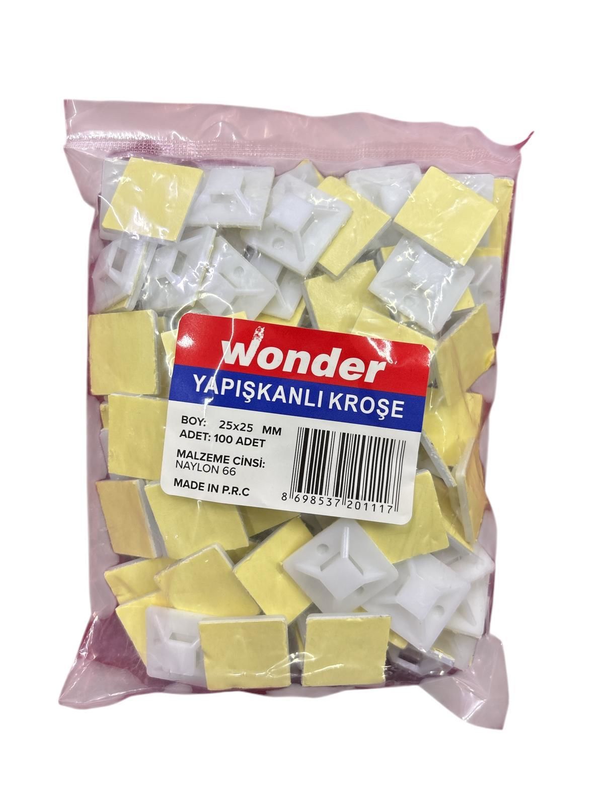 Ennalbur Wonder 25X25 Yapışkan Kroşe (100 Adet)