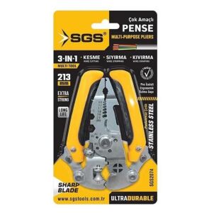 Sgs 2074 Çok Amaçlı Elektrikçi Pense Seti