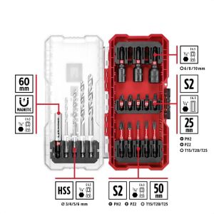 Einhell Matkap Ucu Vidalama Seti 18 Parça