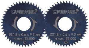 Dremel 546 Minyatür Daire Testere Bıçağı 31.8 mm 2'li Paket