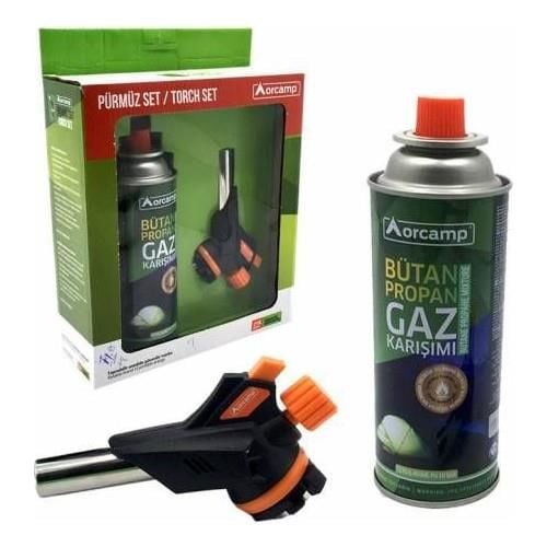 Orcamp Pürmüz Set Kartuş Tüp 227 gr+Çakmaklı Pürmüz