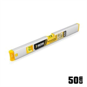 Sgs 1733 Alüminyum Mıknatıslı Su Terazisi 50 cm