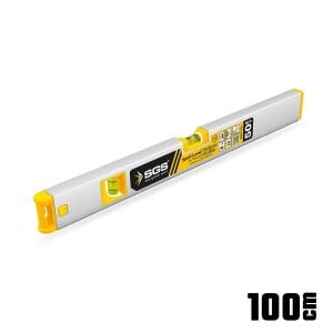 Sgs 1736 Alüminyum Mıknatıslı Su Terazisi 100 cm