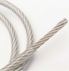 Ennalbur İzoleli Çelik Halat 2 mm 10 Metre