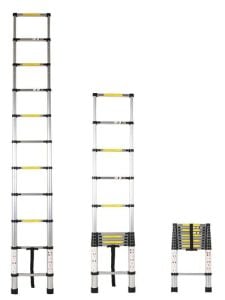 Saraylı Teleskopik Merdiven 11 Basamak 3.20 Metre