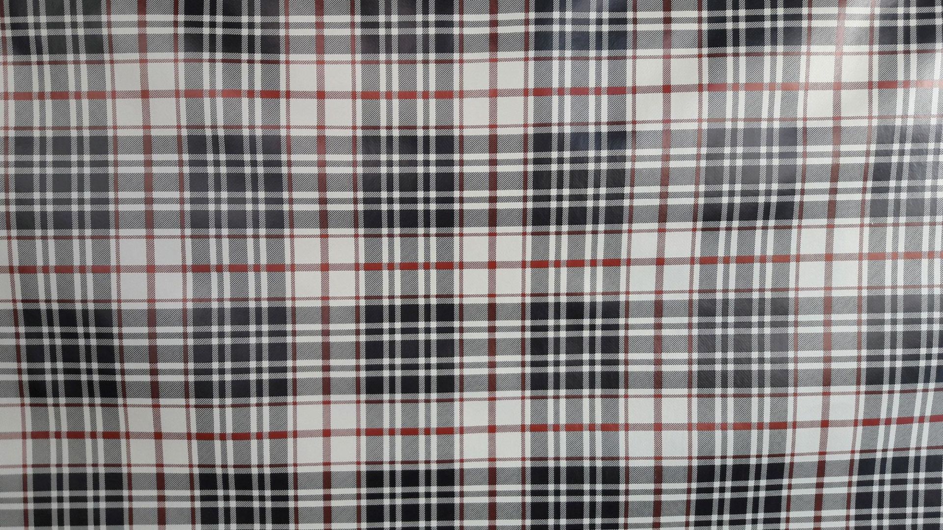 Florista Burberry Siyah Masa Örtüsü 1 Metre