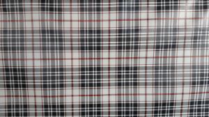 Florista Burberry Siyah Masa Örtüsü 1 Metre