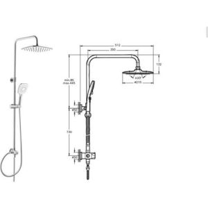 Punto Plus 3S Duş Kolonu