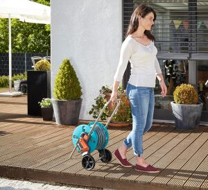 Gardena 18502-20 Hortum Arabası CleverRoll S Set