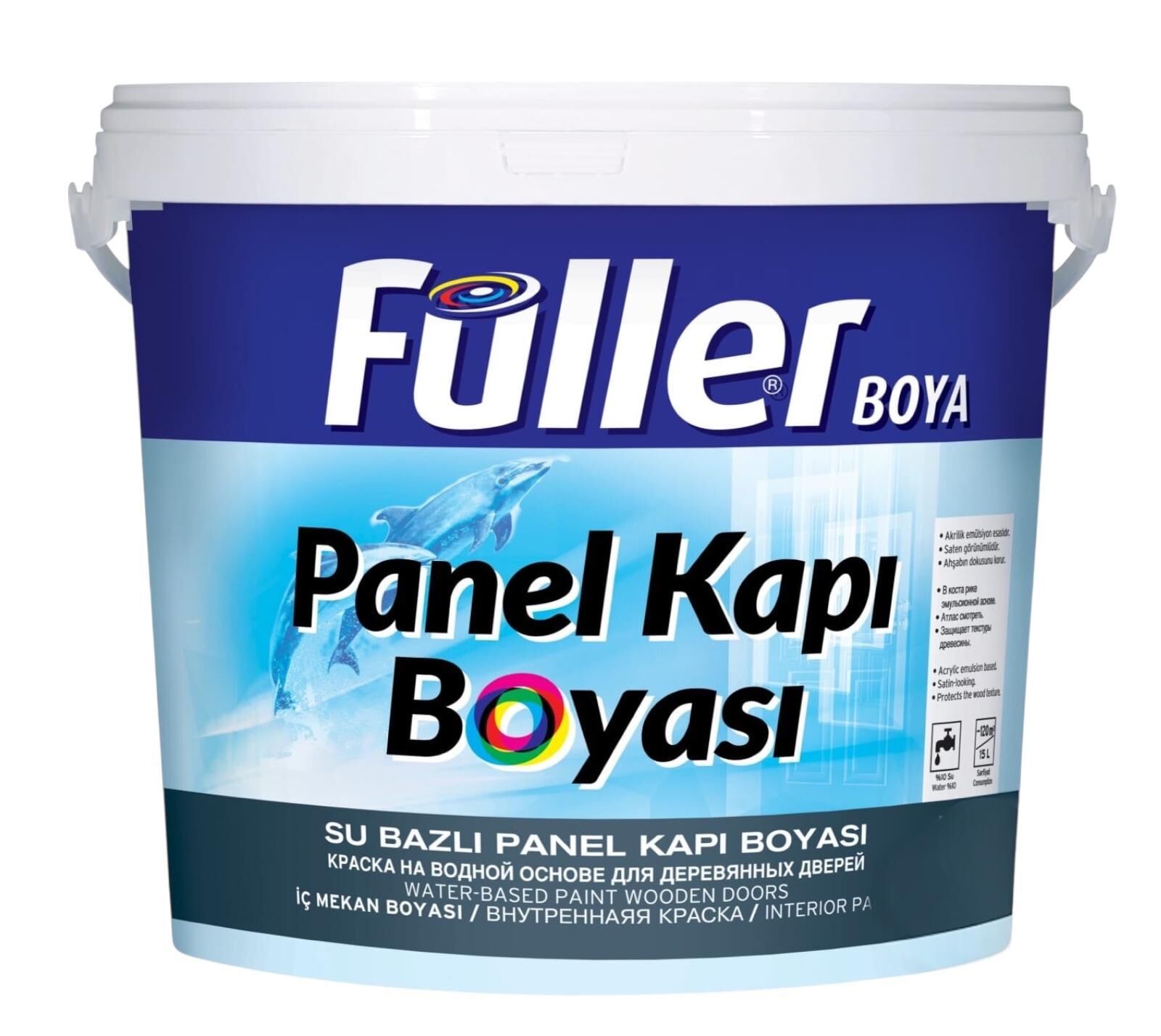 Füller Panel Kapı Boyası Beyaz 0,75 Litre
