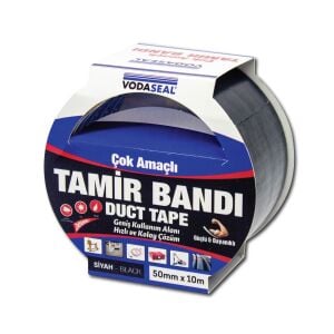 Vodaseal Duct Tape Tamir Bandı 50 mm 10 Metre Siyah