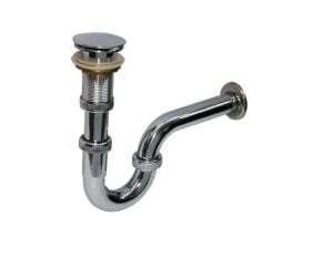 Ennalbur Krom Lavabo Sifonu Stoplu Pop-Up 32 mm