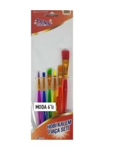 Ennalbur Luna Moda Hobi Kalem Fırça Seti 6 Parça
