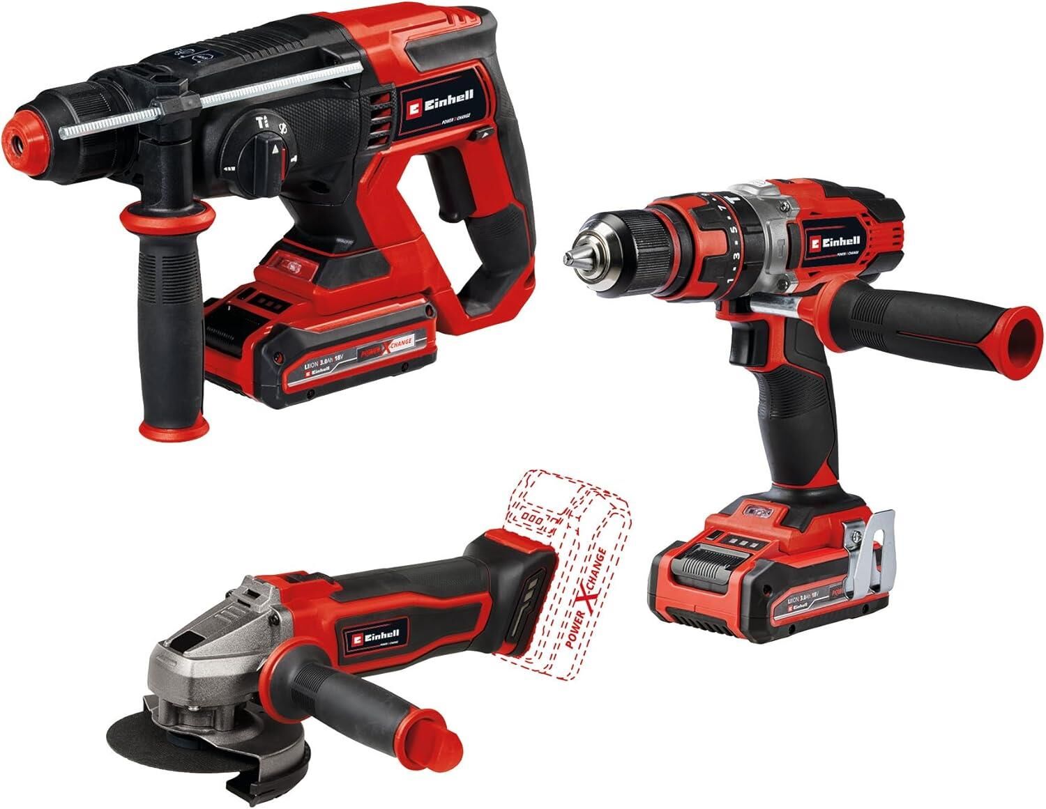 Einhell TE TK 18/3 Akülü Makina Seti