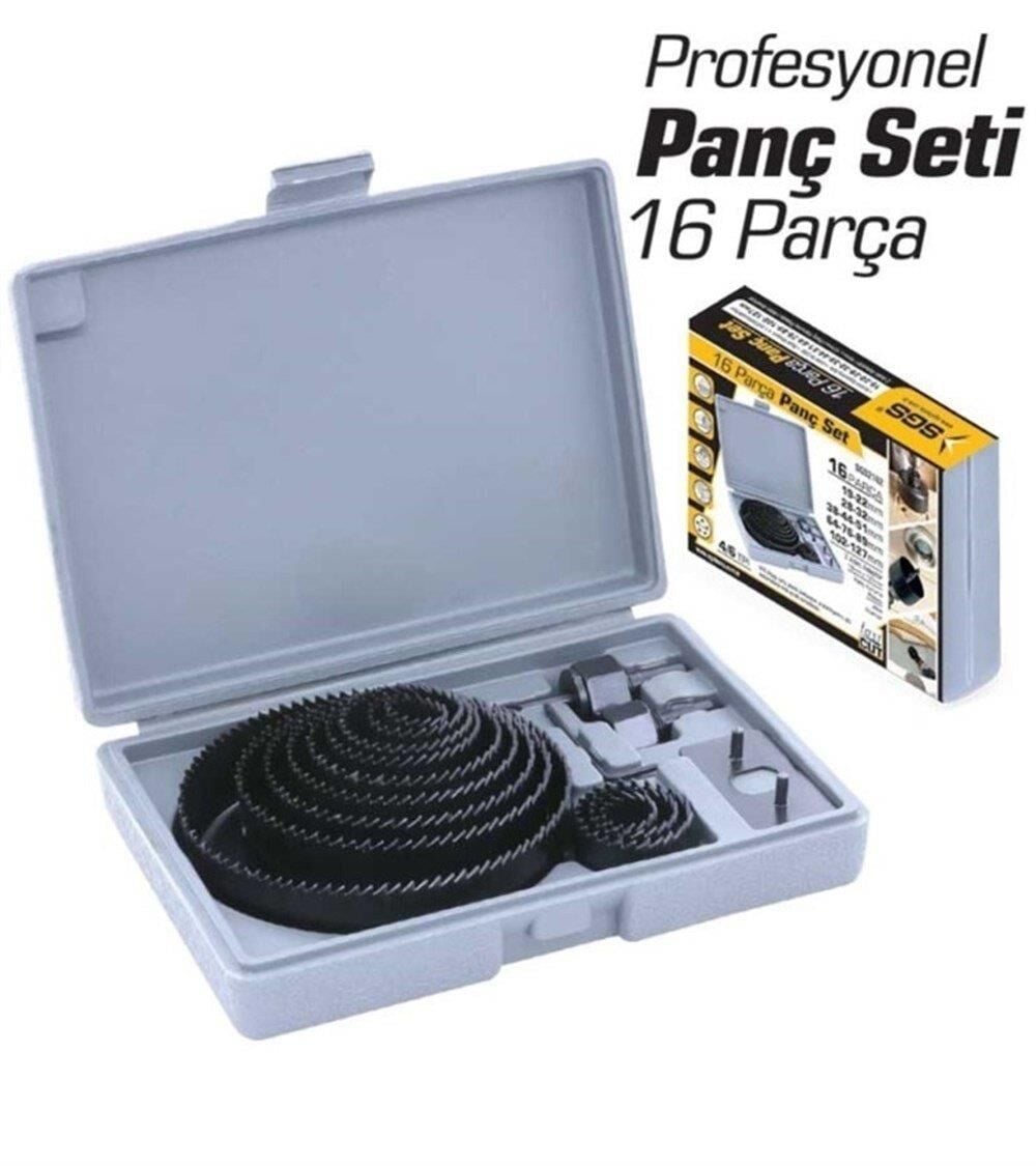 Sgs 2162 Delik Açma Testere Seti 16 Parça